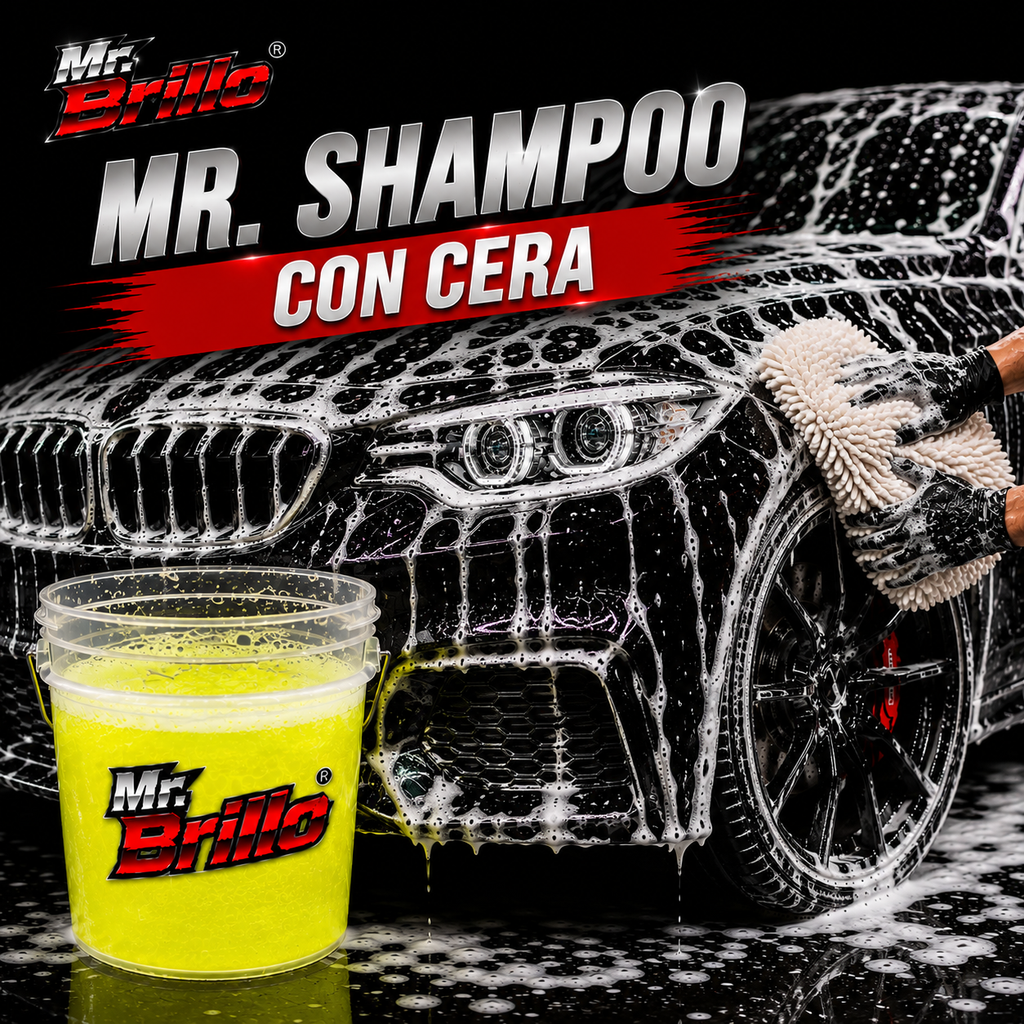Mr. Shampoo con cera