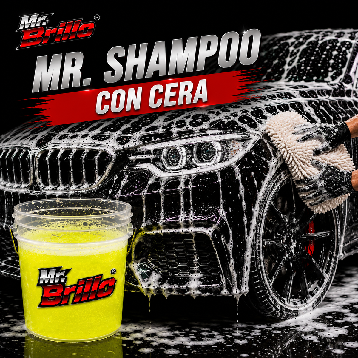 Mr. Shampoo con cera