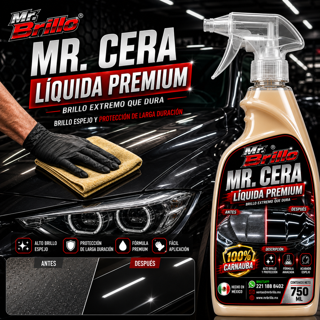 Mr. Cera Líquida Premium
