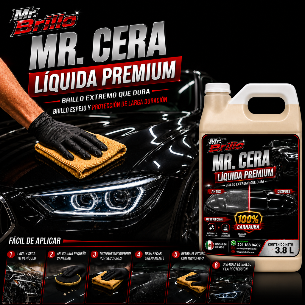 Mr. Cera Líquida Premium
