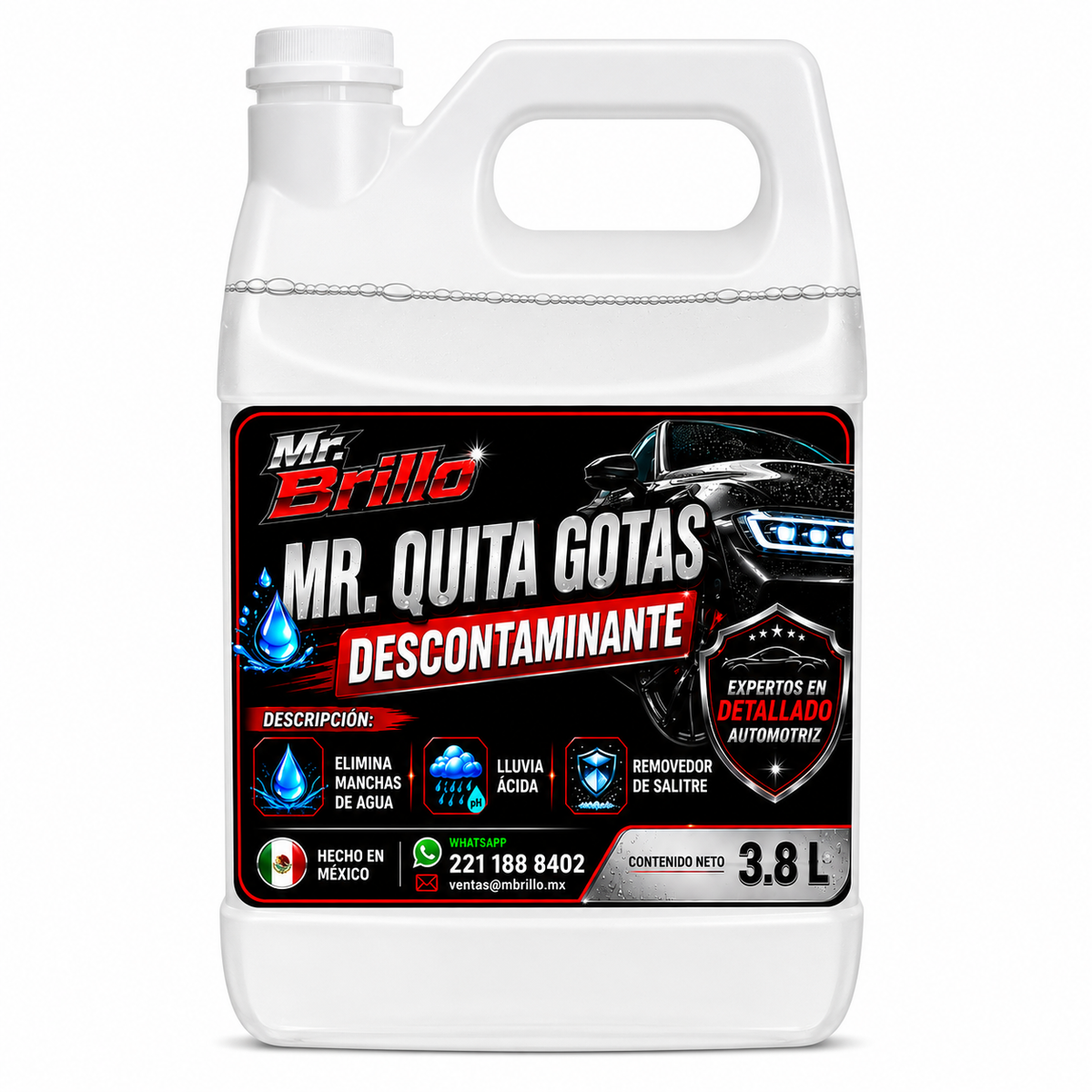 Mr. Quita Gotas Descontaminante