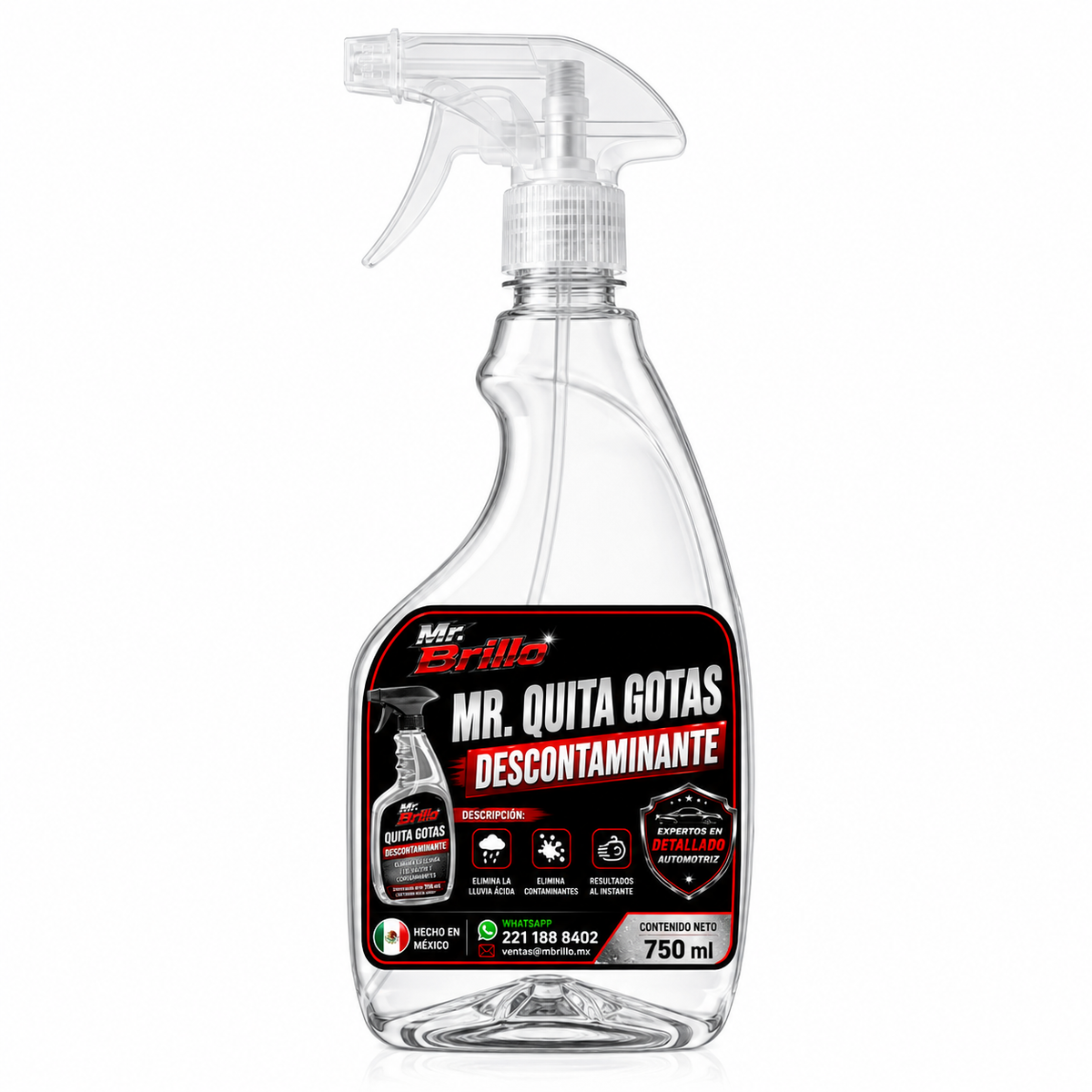 Mr. Quita Gotas Descontaminante