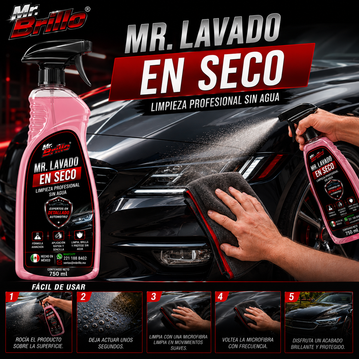 Mr. Lavado en Seco