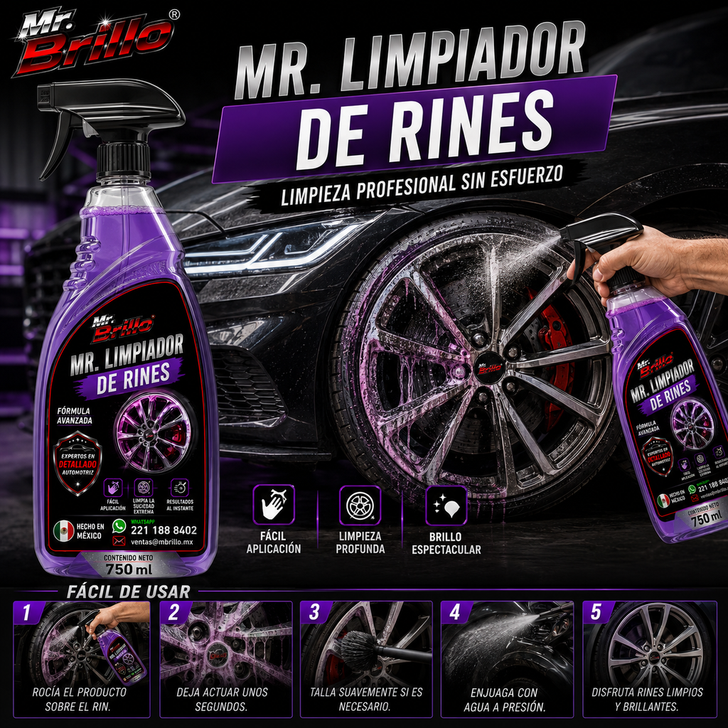 Mr. Limpiador de rines